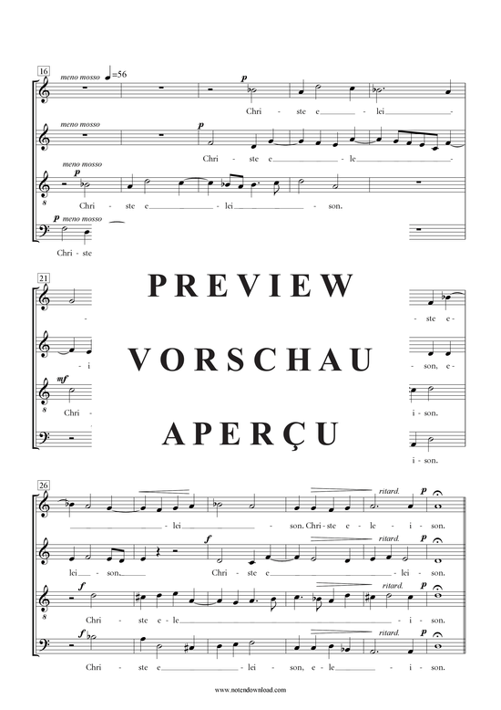 Produktgalerie: Seite 3 von 21 Messe , , (Gemischter Chor SATB)