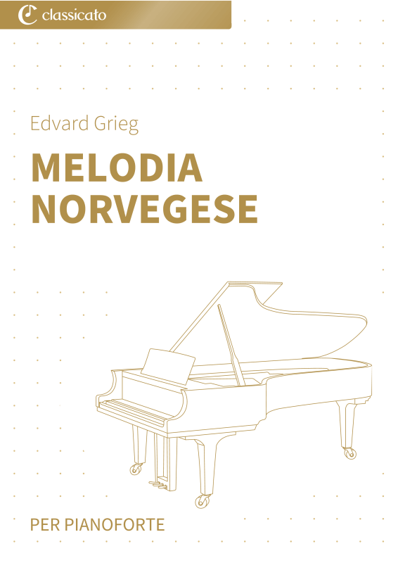 Product picture to: Melodia norvegese - N. 6 da Pezzi lirici, Libro 1, op. 12Edvard Grieg