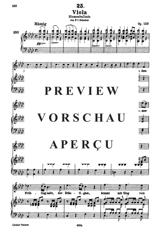 gallery: Viola D.786, , Gesang hoch und Klavier