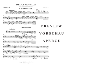 Produktgalerie: Seite 21 von 21 10 Dance Bagatelles , , (Holzbläser-Quintett)