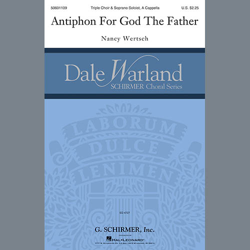 cover: Antiphon For God The Father, Nancy Wertsch, Chor