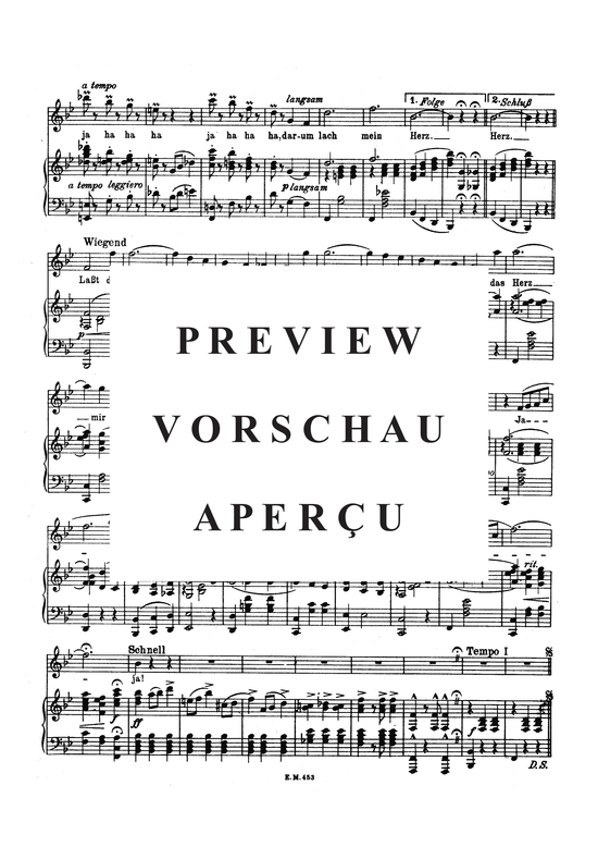 Produktgalerie: Seite 4 von 9 Lach mein Herz, , Klavier und Gesang