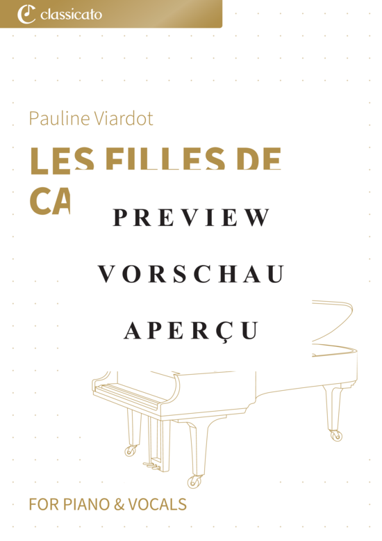 Produktgalerie: Seite 2 von 8 Les Filles de Cadix, , (Gesang + Klavier)