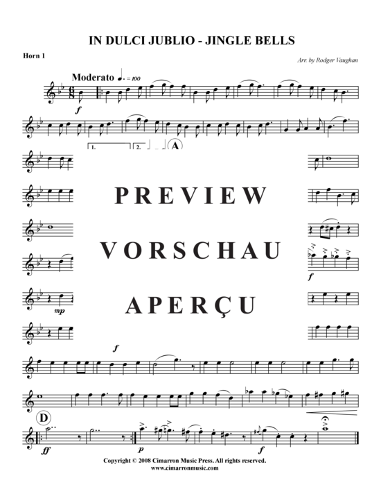Produktgalerie: Seite 15 von 21 Weihnachtsvergnügen Teil 5 , , (Hornquartett)