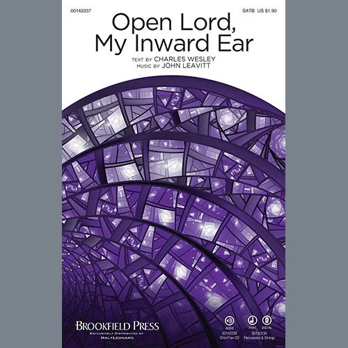 cover: Open Lord, My Inward Ear, John Leavitt, Chor