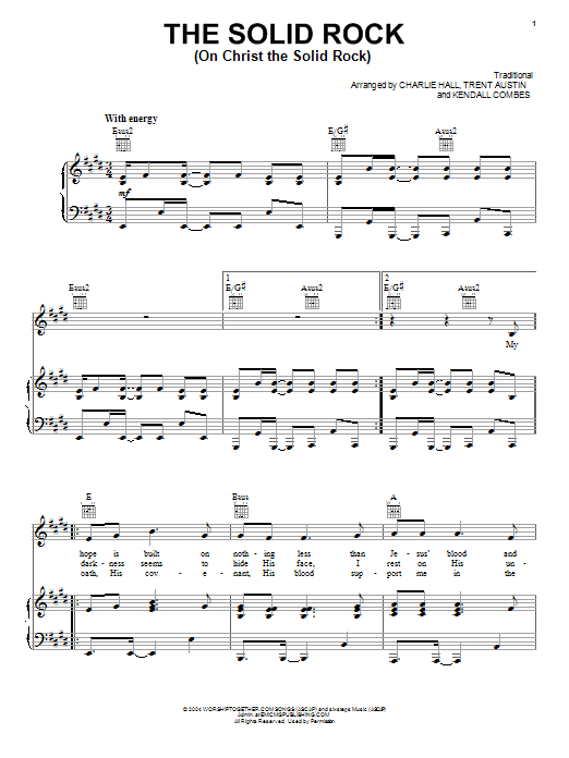 Produktbild zu: The Solid Rock (On Christ The Solid Rock)