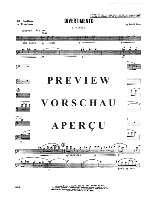 Product gallery: Page 15 of 21 Divertimento , , (Tuba Quartett EETT)
