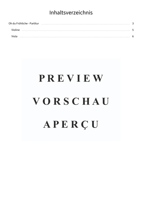 Product gallery: Page 4 of 8 Oh du Fröhliche - aus dem Album Barock und Jazz zum Fest, , (Duet violin viola)