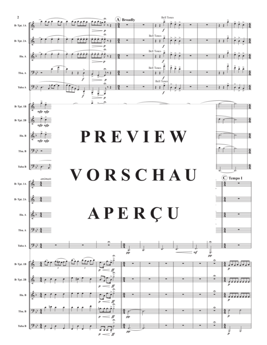 Produktgalerie: Seite 4 von 16 Christmas Canticle , , (Doppeltes Blechbläserquintett)