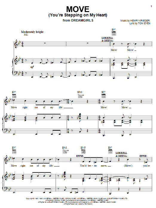 Produktbild zu: Move (You're Stepping On My Heart)