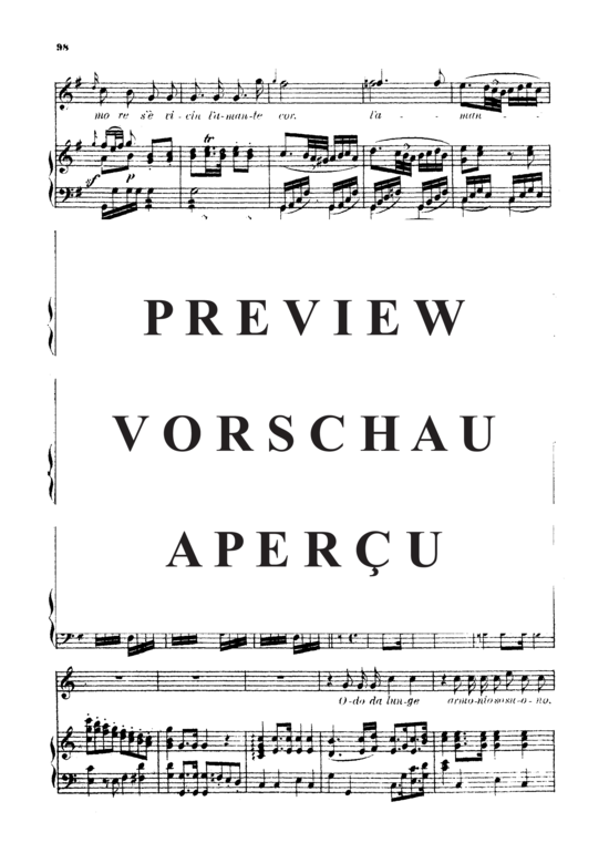 Product gallery: Page 7 of 8 Idol mio se rtroso altra amante, , Soprano Solo and Piano