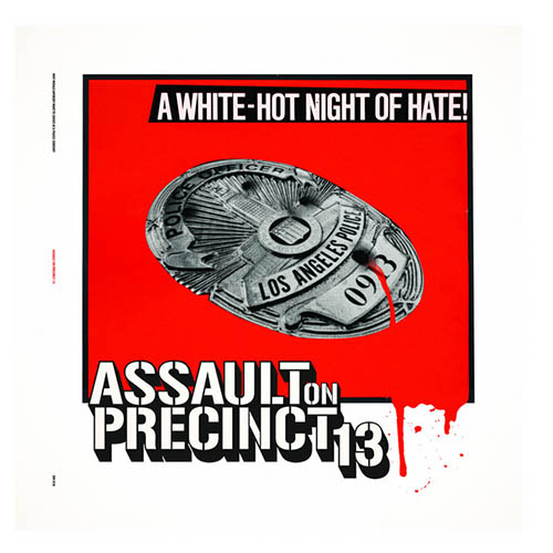 cover: Julie (from Assault on Precinct 13), John Carpenter, Klavier