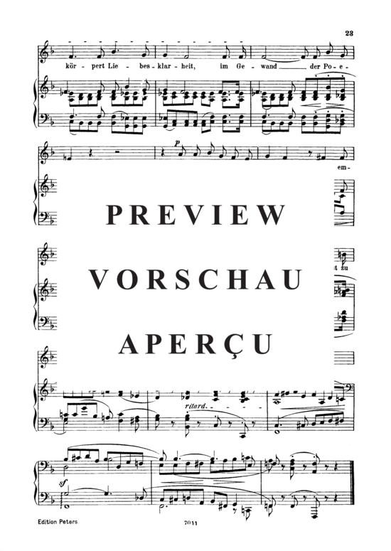 Product gallery: Page 4 of 4 Lied der Suleika Op.25 No.9, , Low Voice and Piano