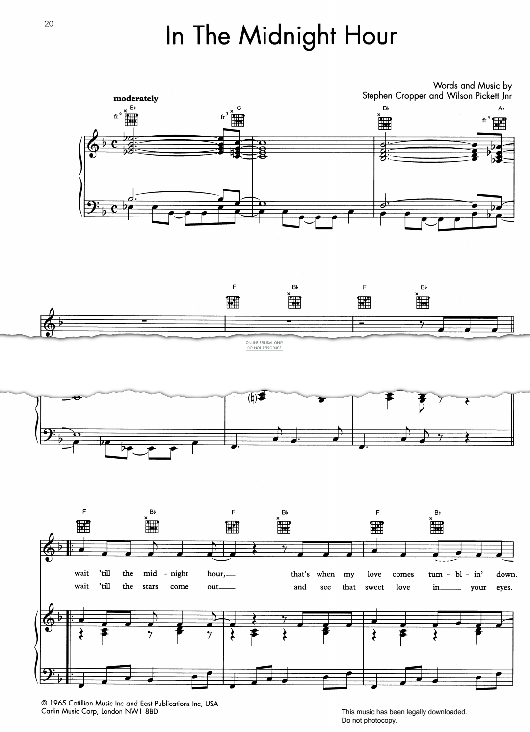 Product gallery: Page 1 of 1 In The Midnight Hour, Wilson Pickett