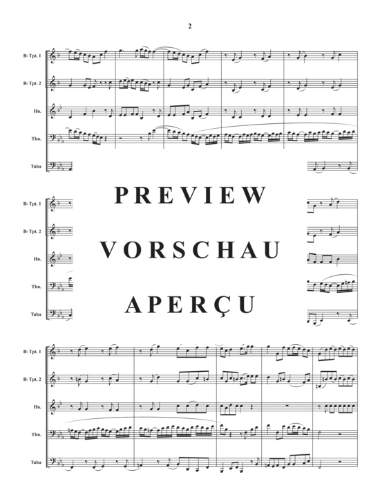 Produktgalerie: Seite 4 von 17 Every Valley Shall Be Exalted , , (Blechbläser Quintett)