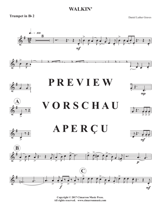 Produktgalerie: Seite 9 von 16 Walkin´ , , (Blechbläserquintett)