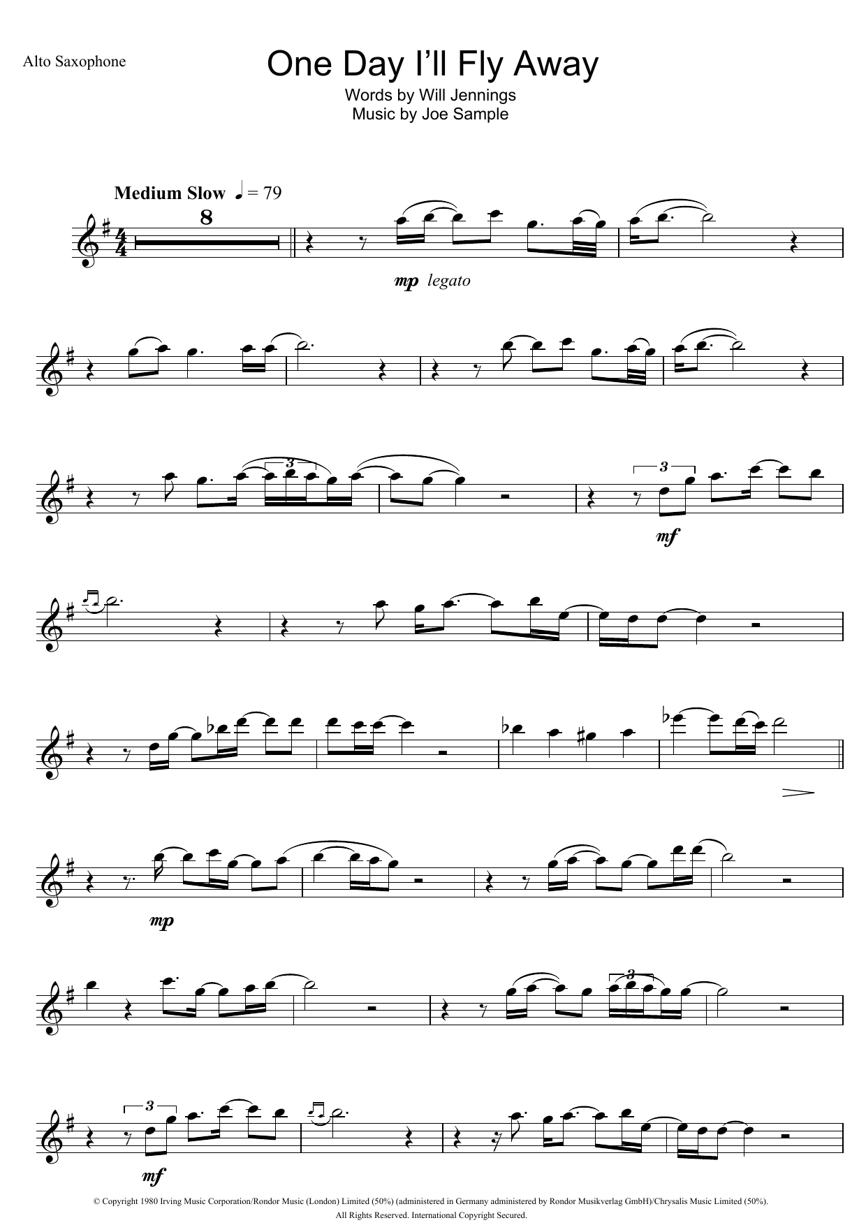 Product gallery: Page 1 of 1 One Day I'll Fly Away, Randy Crawford