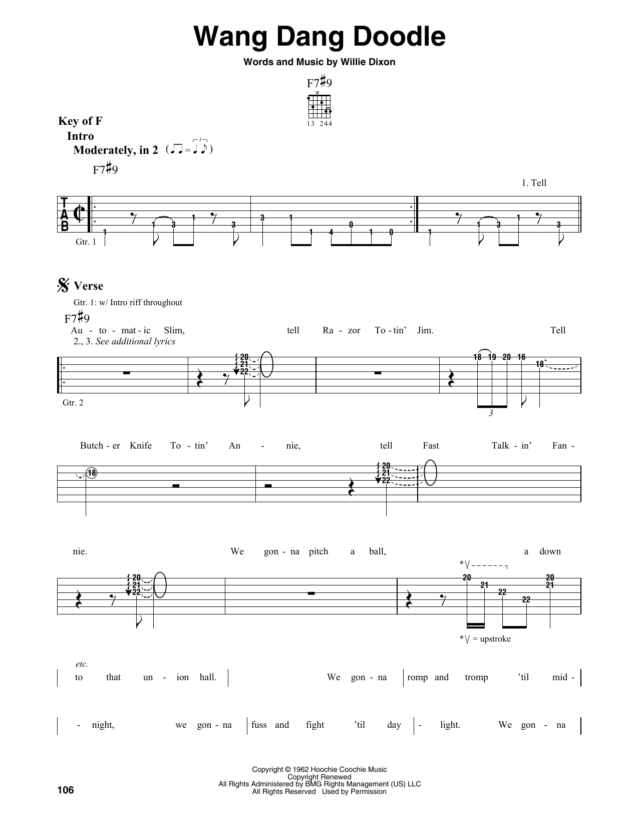 Produktbild zu: Wang Dang Doodle