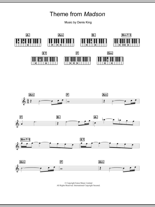 Produktbild zu: Theme from Madson