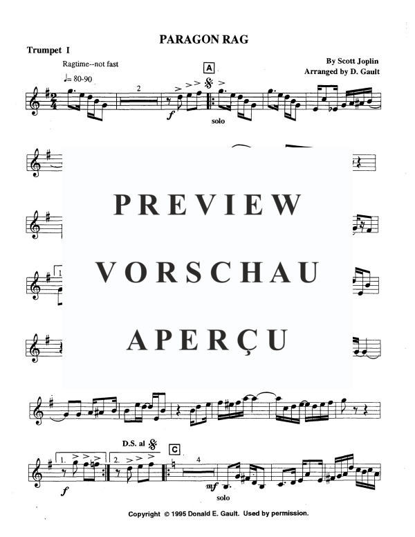 Produktgalerie: Seite 10 von 11 Paragon Rag, , Blechbläser Quintett