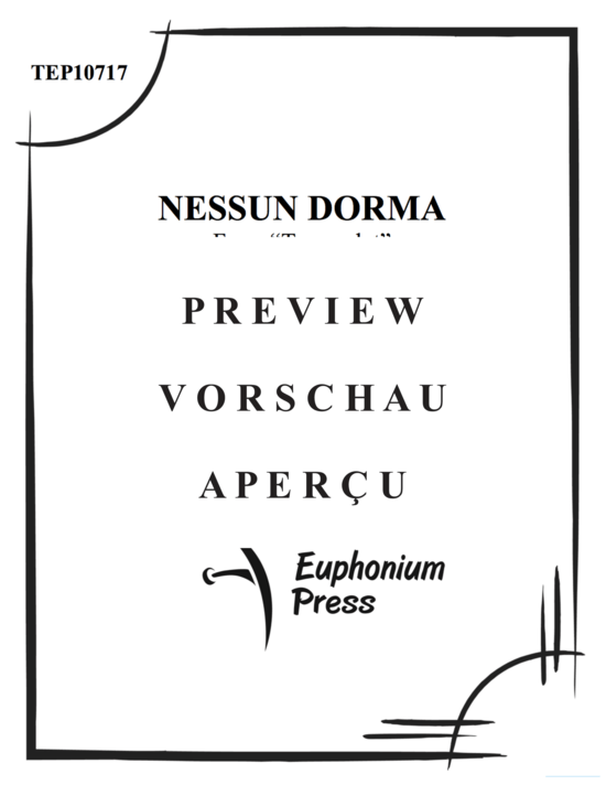 gallery: Nessun Dorma , , (Euphonium + Klavier)