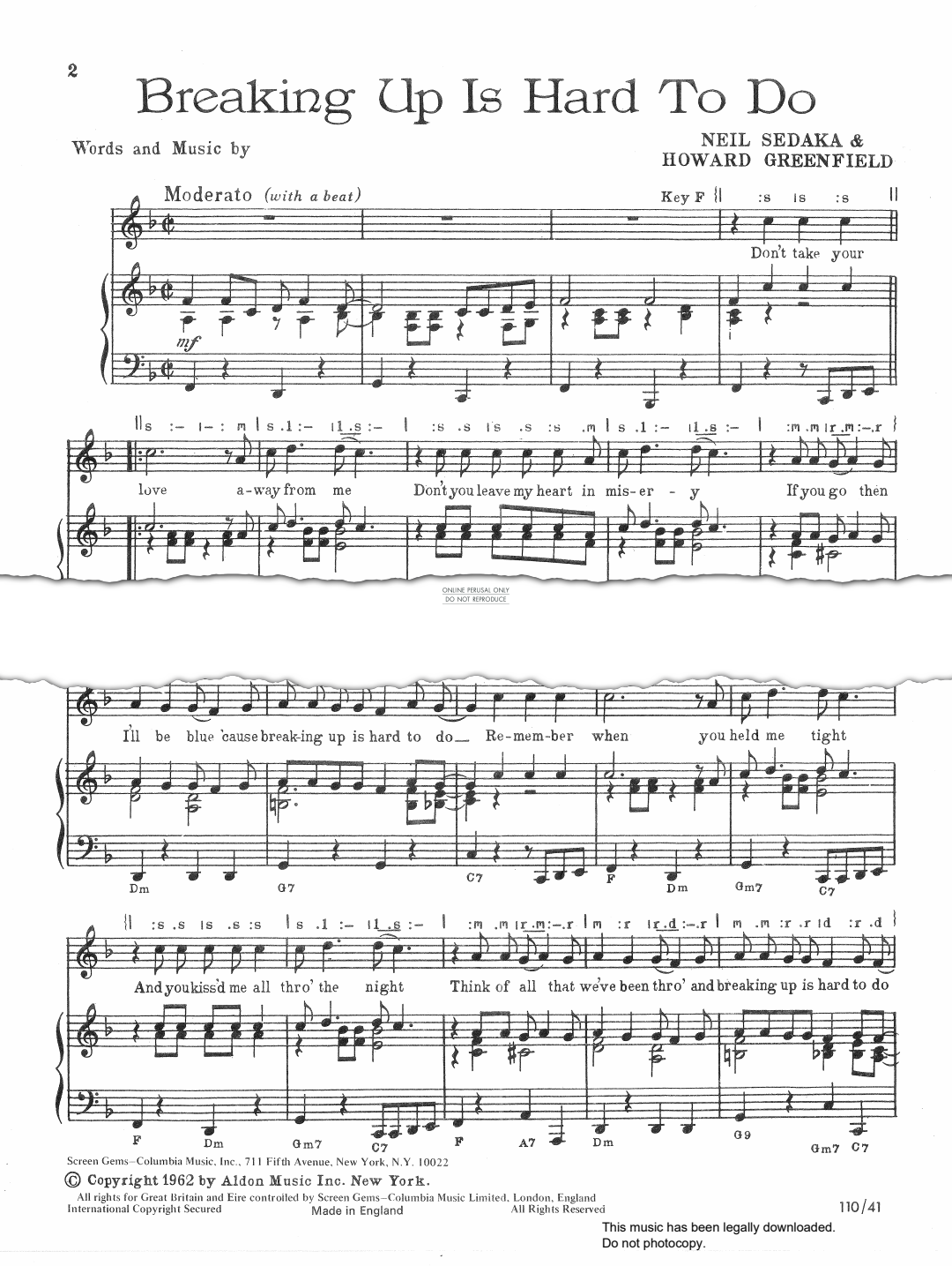 Product gallery: Page 1 of 1 Breaking Up Is Hard To Do, The Partridge Family