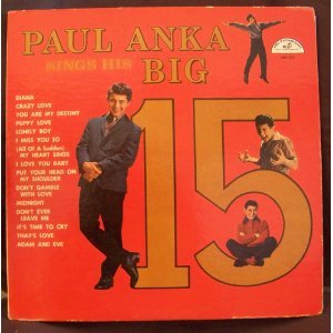 cover: Diana, Paul Anka