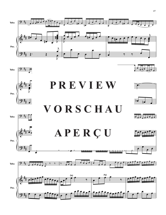 Product gallery: Page 18 of 21 Sonata BWV 1028 , , (tuba + piano)