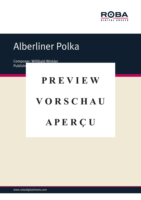 Product gallery: Page 2 of 3 Altberliner Polka , , (vocals + chords)