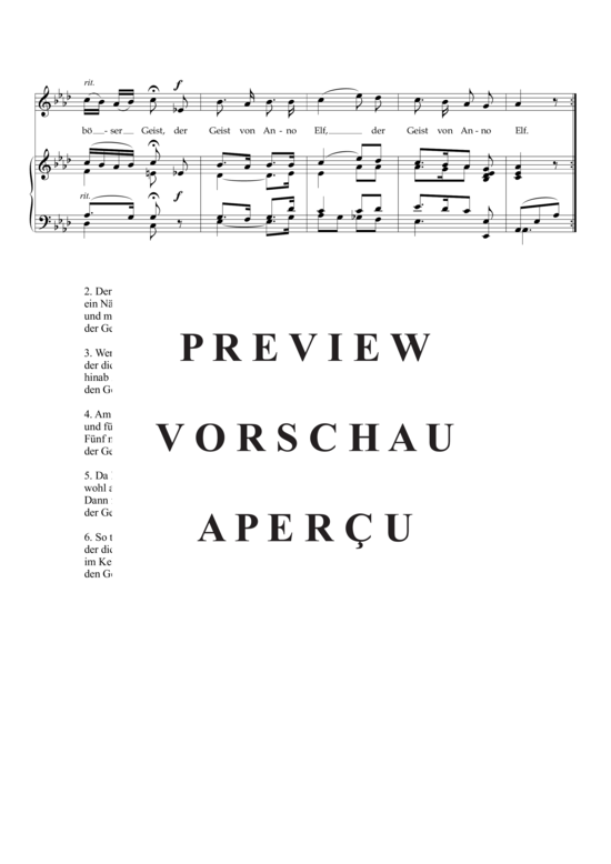 Product gallery: Page 3 of 3 Der Geist von Anno Elf , , (voice + piano)