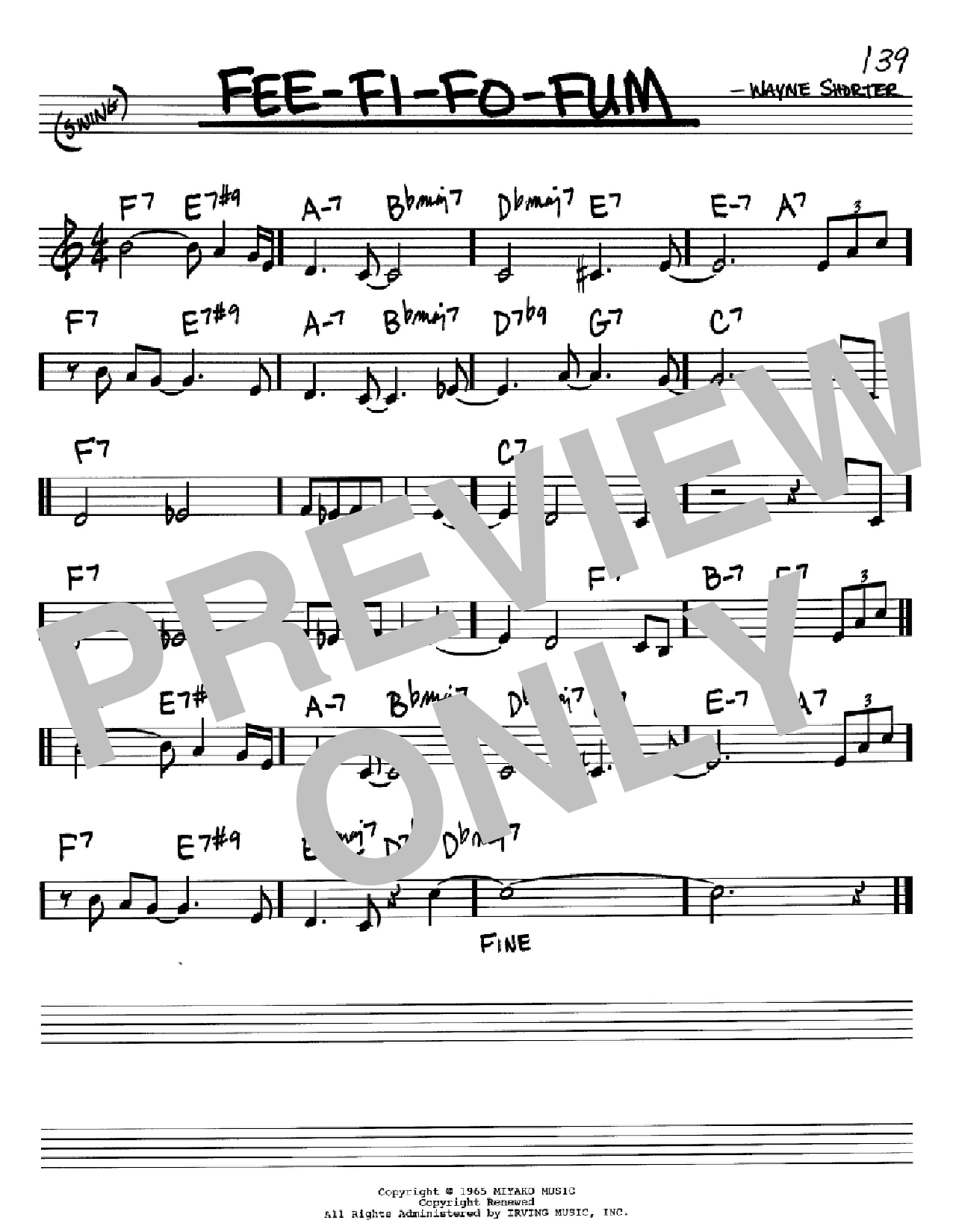 Product gallery: Page 1 of 1 Fee-Fi-Fo-Fum, Wayne Shorter