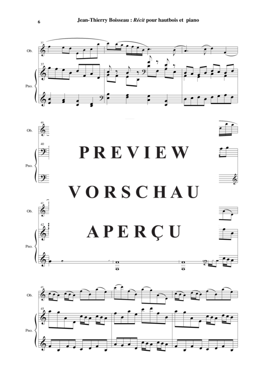 Product gallery: Page 7 of 14 Récit , , (Oboe + Keyboard)