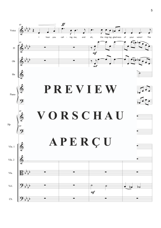 Produktgalerie: Seite 8 von 11 I hear you calling me, , Tenor Solo und Orchester