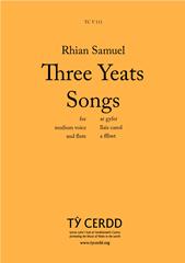 Product picture to: Three Yeats Songs