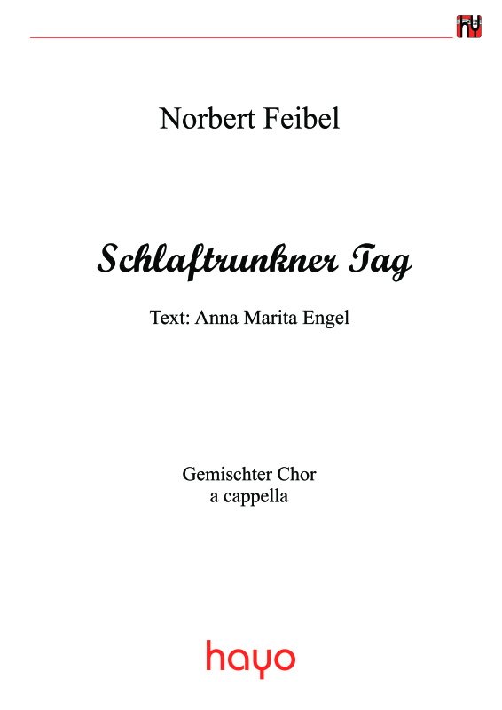 Produktbild zu: Schlaftrunkener Tag