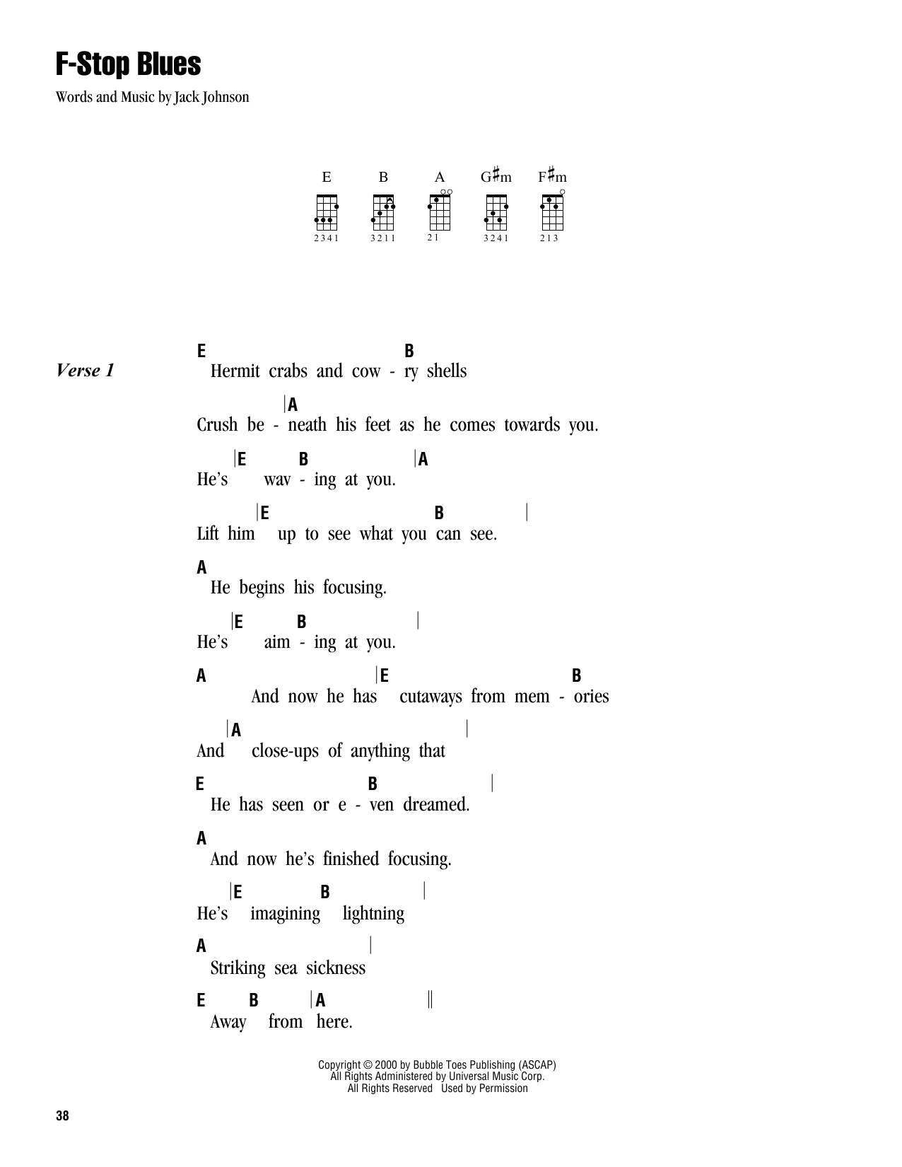 Product gallery: Page 1 of 1 F-Stop Blues, Jack Johnson