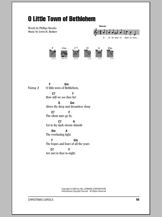 Produktbild zu: O Little Town Of Bethlehem