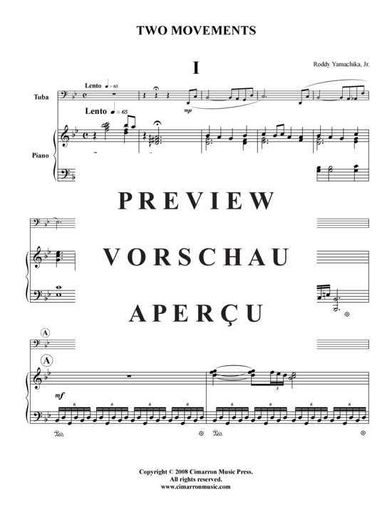 Product gallery: Page 2 of 21 Zwei Sätze  , , (tuba + piano)