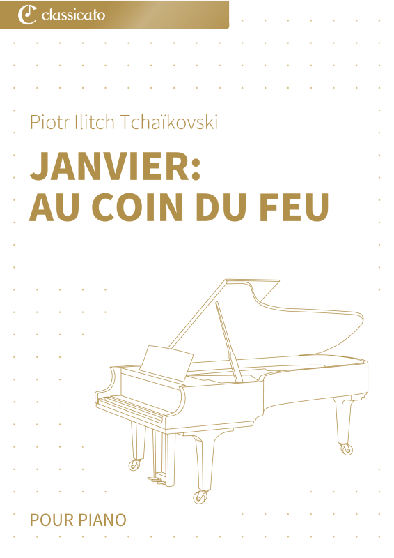 Product picture to: Janvier: Au coin du feu - Version simplifiéePiotr Ilitch Tchaïkovski