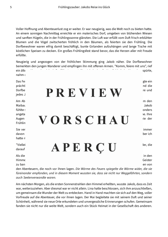 Produktgalerie: Seite 7 von 10 Frühlingszauber - Jakobs Reise ins Glück, , Gesang und Klavier, Gitarre