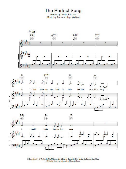 Product picture to: The Perfect Song