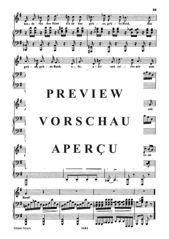 Product gallery: Page 5 of 5 Die böse Farbe D.795-17 (Die Schöne Müllerin), , Low Voice and Piano