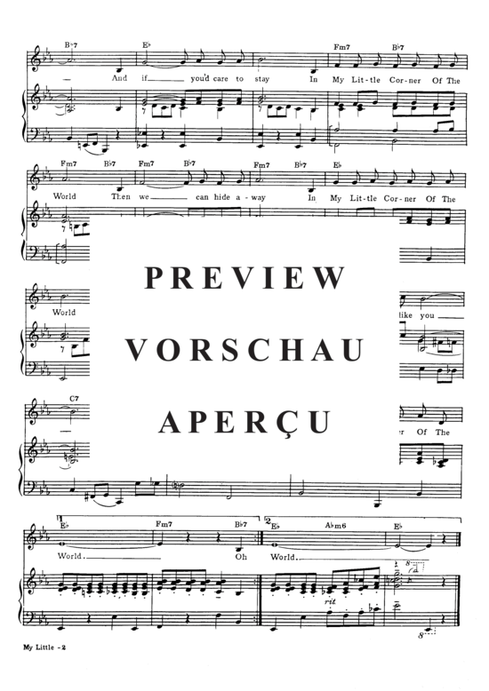 Produktgalerie: Seite 4 von 8 My Littler Corner Of The World , Bryant, Anita , Klavier und Gesang