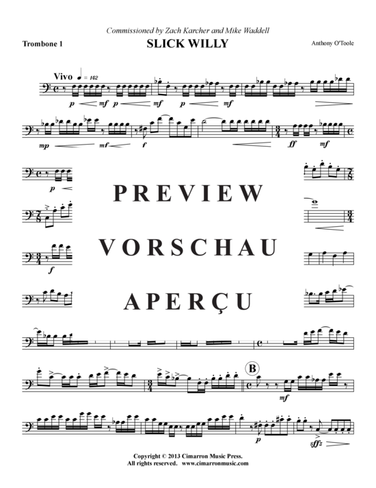 Product gallery: Page 5 of 8 Slick Willy , , (Duet: Trombone)