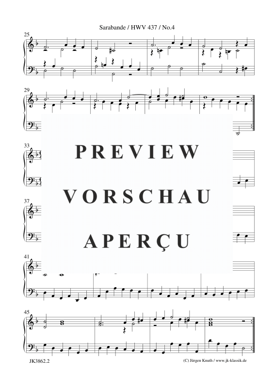 gallery: Sarabande , , (Klavier Solo)