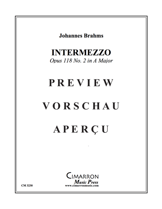 Produktgalerie: Seite 2 von 9 Intermezzo , , (Horn in F + Klavier)