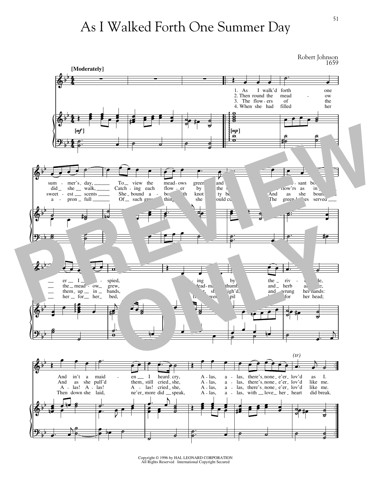 Produktbild zu: As I Walked Forth One Summer Day