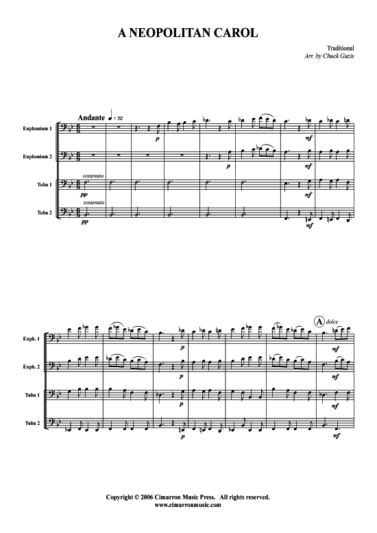 Product picture to: Neapolitanisches Weihnachtslied Weihnachten