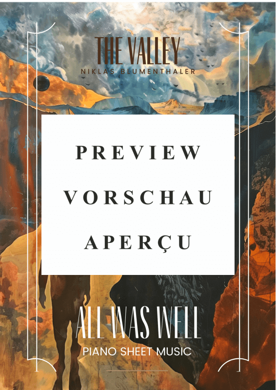 gallery: All Was Well - from the album The Valley, Niklas Blumenthaler, (Klavier Solo)
