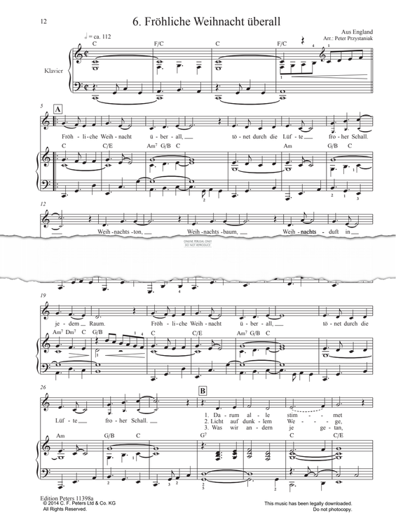 Produktgalerie: Seite 1 von 1 Cool Christmas: Fröhliche Weihnacht überall, English Traditional, Gesang, Klavier